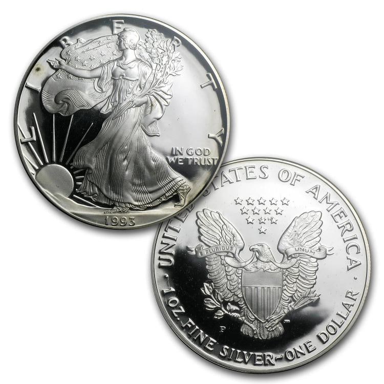 1993 5-Coin Proof Gold & Silver Philadelphia Set - 4