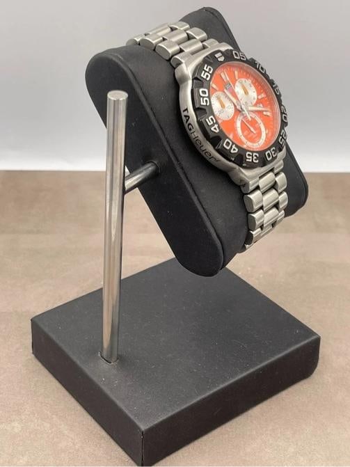 TAG Heuer Formula 1 Orange Men's Watch CAH1113.BA0850 41mm Chronograph - 3