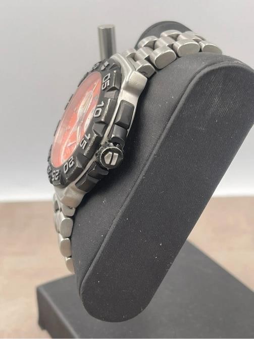 TAG Heuer Formula 1 Orange Men's Watch CAH1113.BA0850 41mm Chronograph - 4