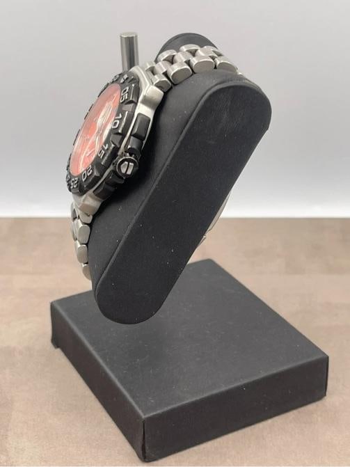 TAG Heuer Formula 1 Orange Men's Watch CAH1113.BA0850 41mm Chronograph - 5