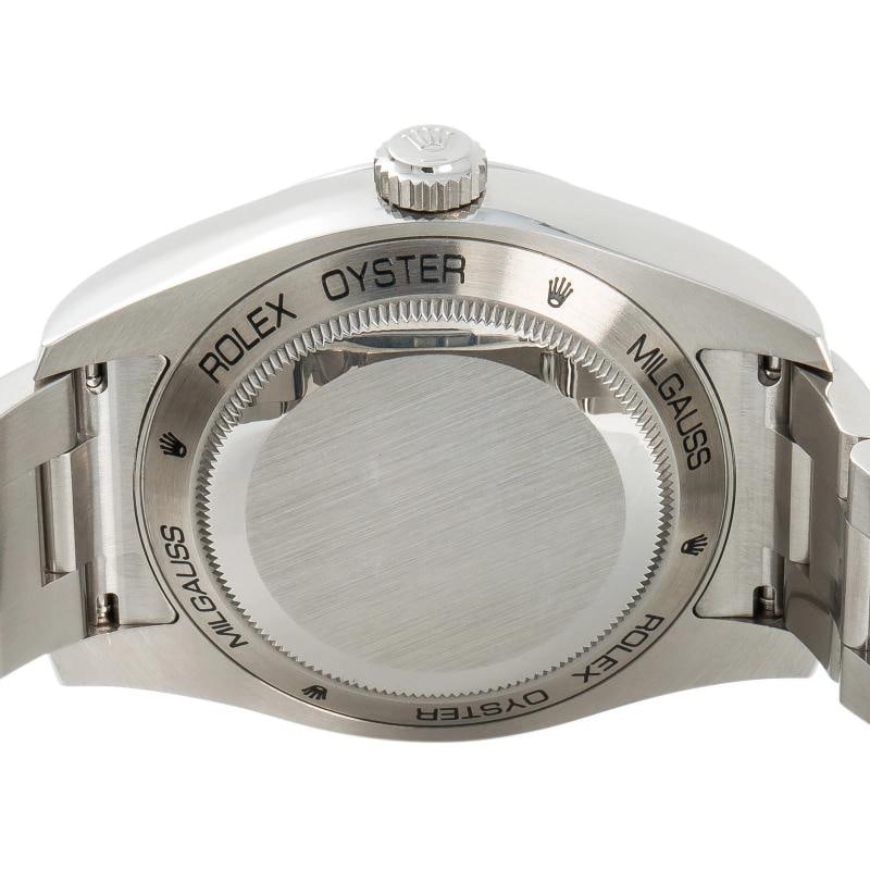 Rolex Milgauss 116400GV SS Oyster Card Auto Blue Dial Men's Watch 40mm - 2