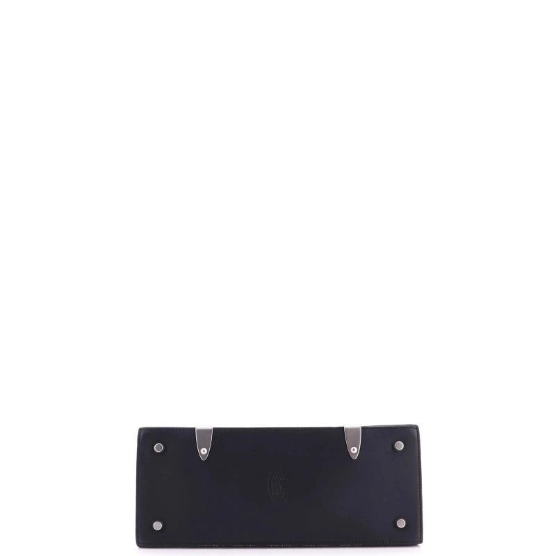 Goyard Saigon Top Handle Bag Coated Canvas with Leather PM - 4