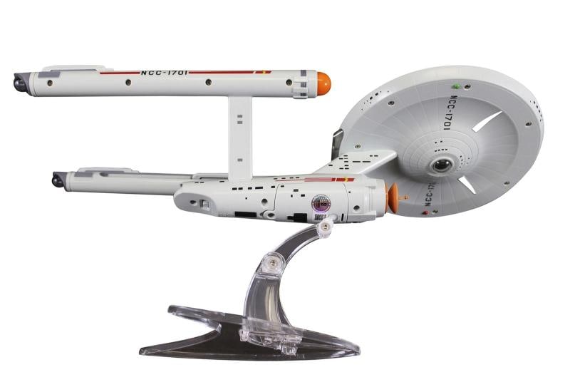 William Shatner Star Trek "Captain Kirk" Signed USS Enterprise NCC-1701 BAS Wit - 8