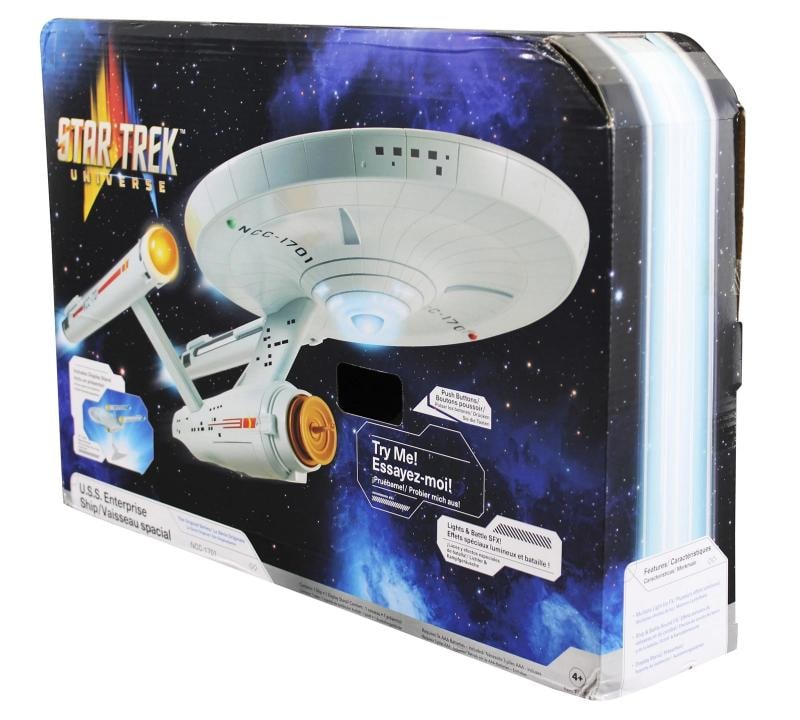 William Shatner Star Trek "Captain Kirk" Signed USS Enterprise NCC-1701 BAS Wit - 9