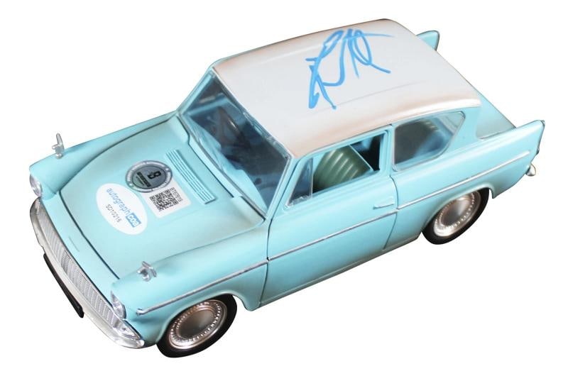 Daniel Radcliffe Harry Potter Signed Jada 1959 Ford Anglia Die Cast Car BAS - 2