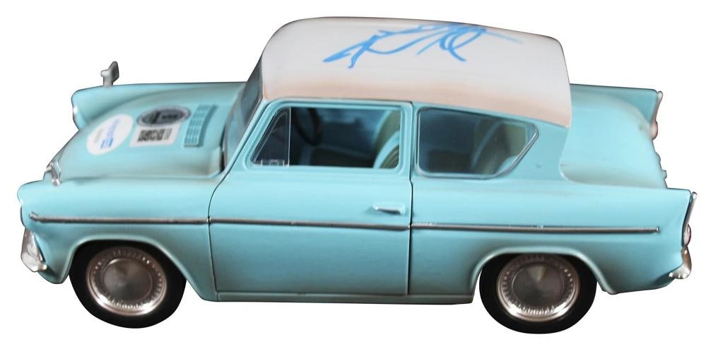 Daniel Radcliffe Harry Potter Signed Jada 1959 Ford Anglia Die Cast Car BAS - 4