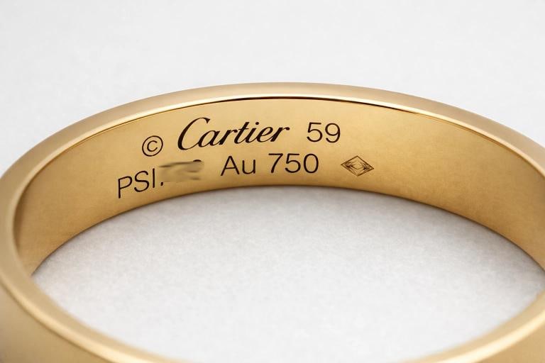 CARTIER Love Ring 18k Yellow Gold 3.6MM Size 8.5 / 59 - 10