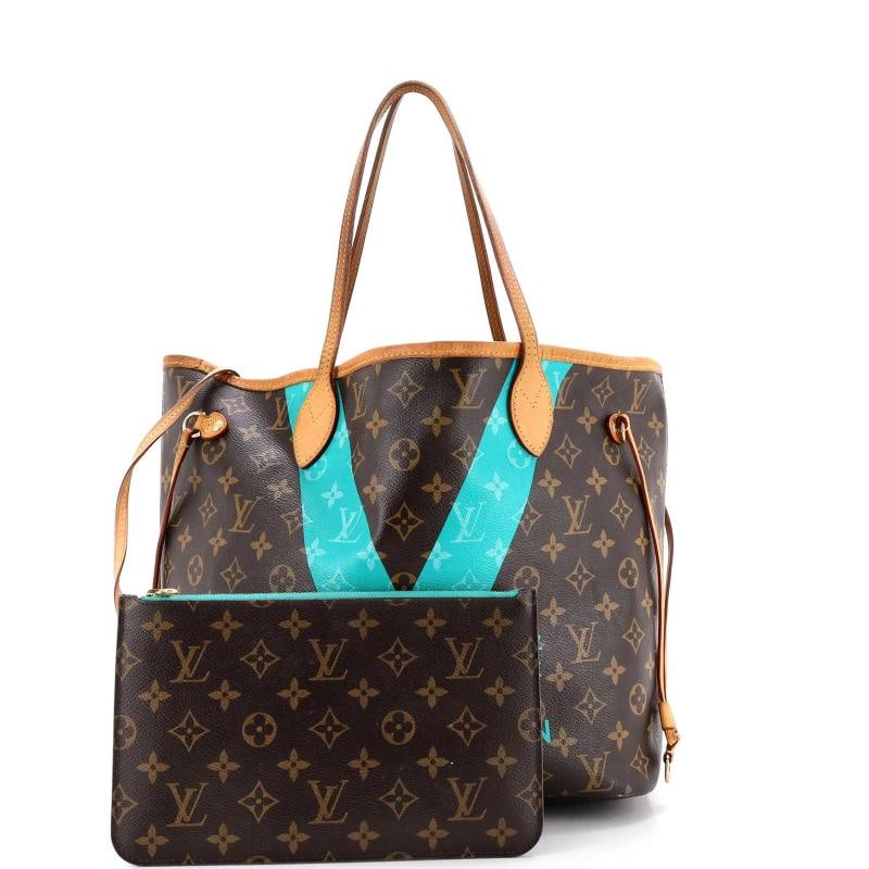 Louis Vuitton Neverfull NM Tote Limited Edition V Monogram Canvas MM - 2