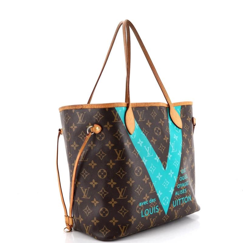 Louis Vuitton Neverfull NM Tote Limited Edition V Monogram Canvas MM - 3