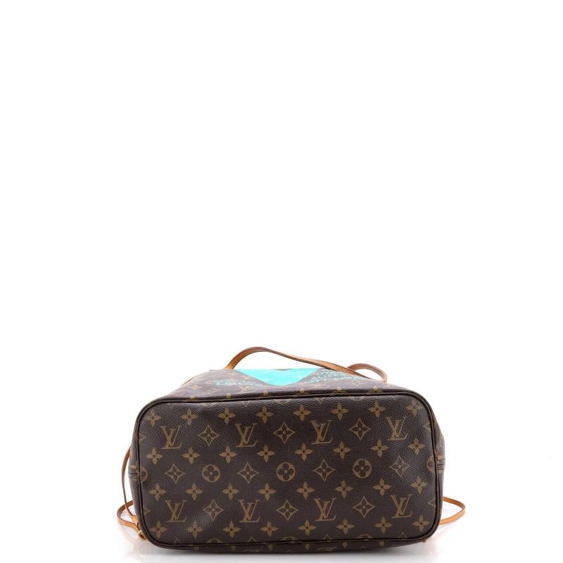 Louis Vuitton Neverfull NM Tote Limited Edition V Monogram Canvas MM - 5
