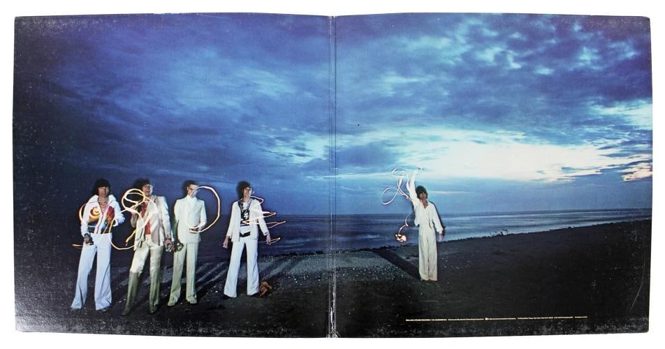 Rolling Stones (4) Jagger, Richards, Wood +1 Signed Album Cover BAS #AB07769 - 6