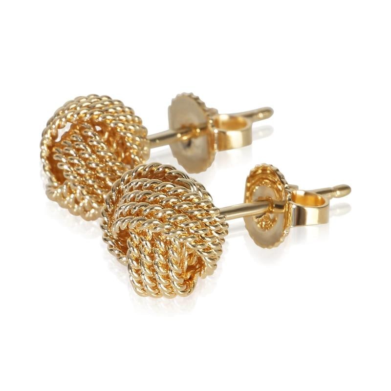 Tiffany & Co. Yellow Gold Knot Earrings - 2