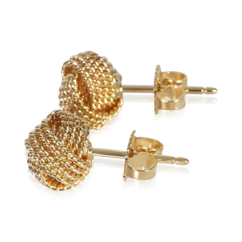 Tiffany & Co. Yellow Gold Knot Earrings - 3