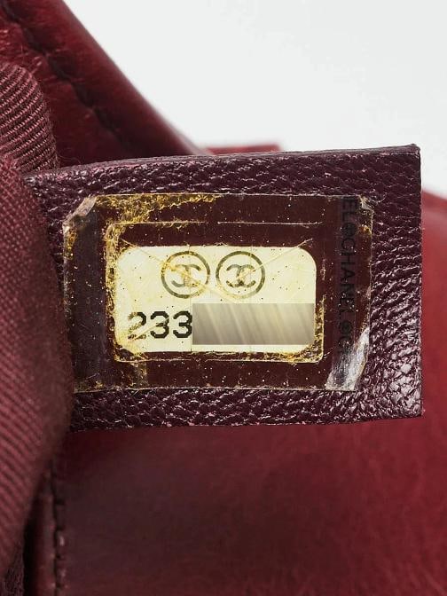 Chanel Red Quilted Calfskin Leather Chain Small Boy Bag - 9
