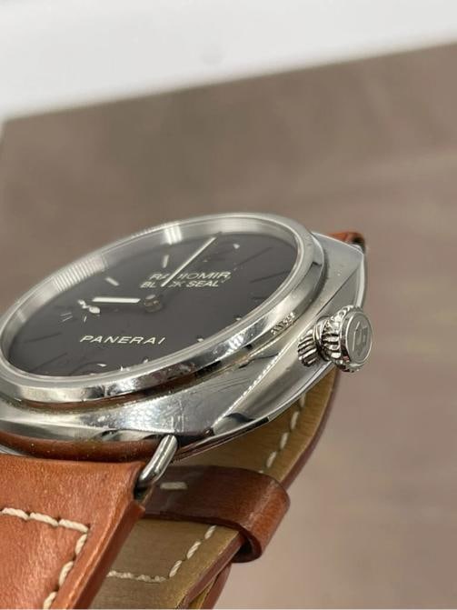 Panerai Radiomir Black Seal PAM00183 45mm Manual Wind Black Dial Men's Watch - 14