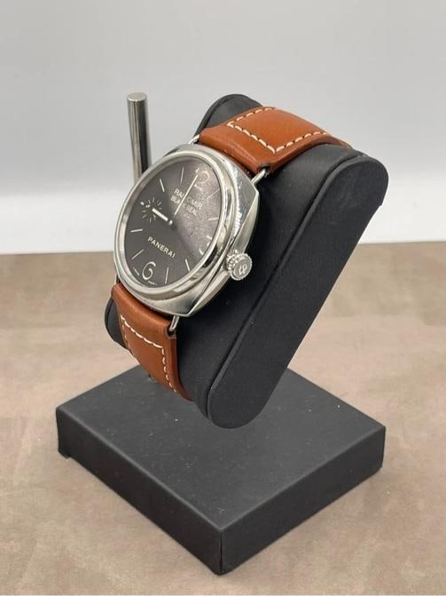 Panerai Radiomir Black Seal PAM00183 45mm Manual Wind Black Dial Men's Watch - 5