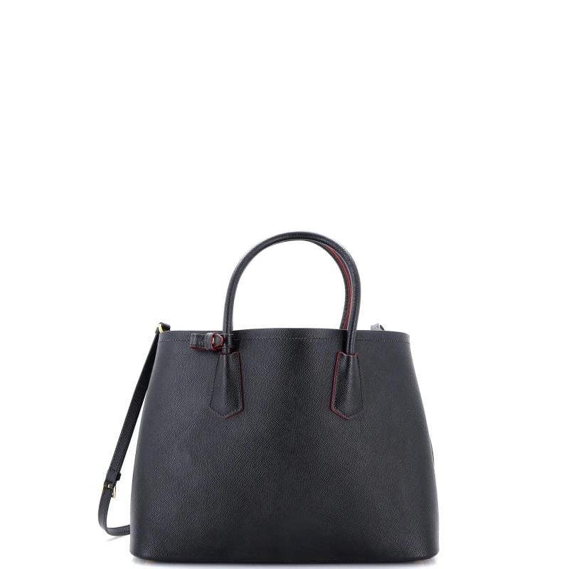 Prada Cuir Double Tote Saffiano Leather Medium - 3