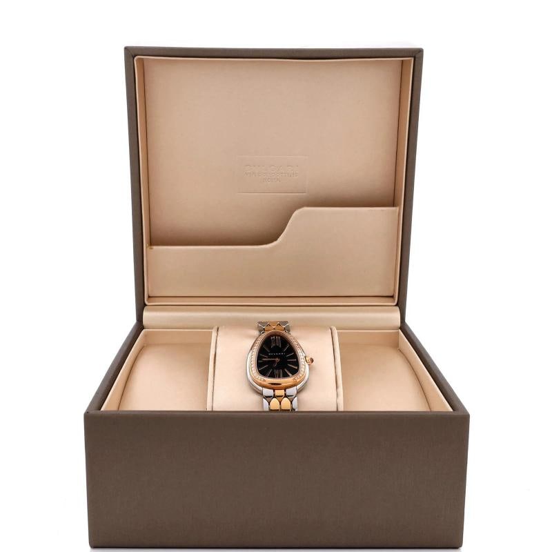 Bvlgari Serpenti Seduttori Quartz Watch Stainless Steel and Yellow Gold - 2