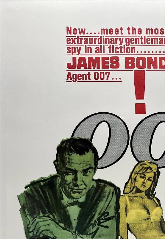 Original Vintage Movie Poster JAMES BOND DR. NO Re-Release 1980 R1980 Connery OL - 2