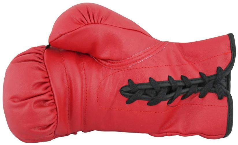 Muhammad Ali "Cassius Clay" Signed Red Everlast Boxing Glove PSA Itp #4A40973 - 3