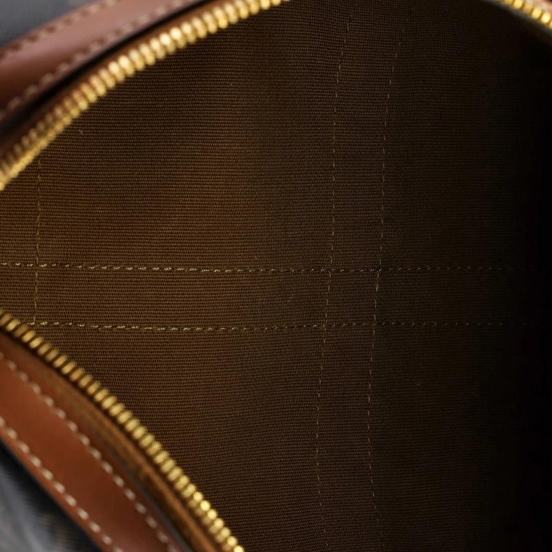 Celine Boston Bag Triomphe Coated Canvas Medium - 5
