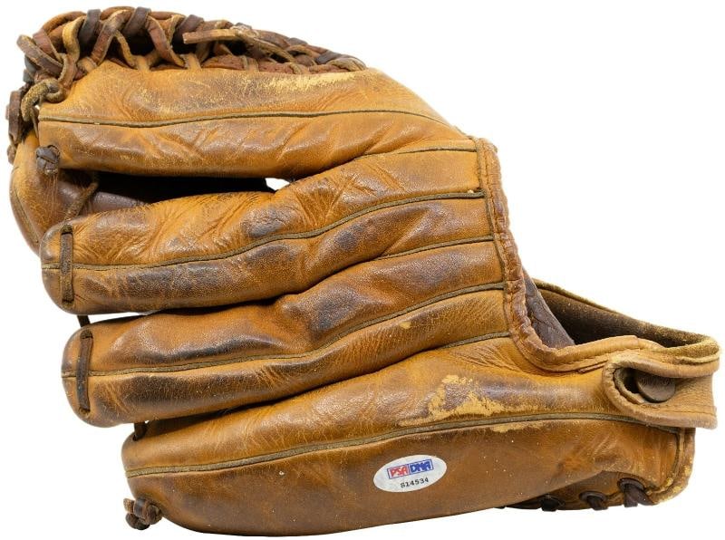Lefty Gomez Signed Vintage 1950's Rawlings Baseball Glove PSA DNA COA - 5