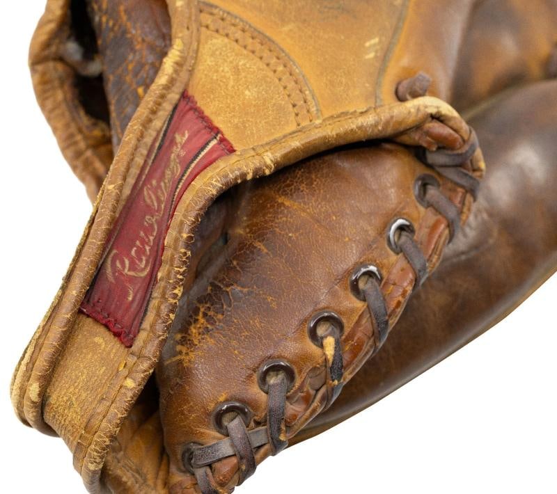 Lefty Gomez Signed Vintage 1950's Rawlings Baseball Glove PSA DNA COA - 6