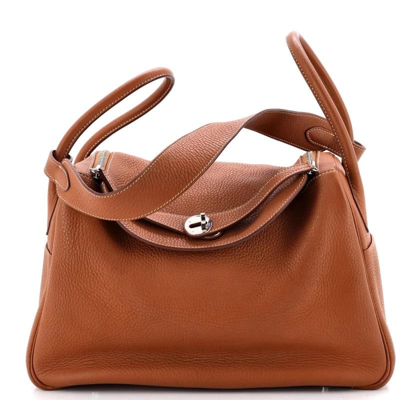 Hermes Lindy Bag Clemence 34: Condition: Pre-owned - Good,Brand: Hermes,Exterior Material: Leather,Style: Satchels,Exterior Color: Brown,Department: Women,Size: 34