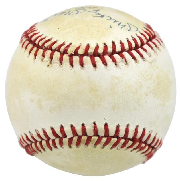 Yankees Mickey Mantle & Roger Maris "No. 7" Signed Onl Baseball PSA/DNA #H45984 - 4