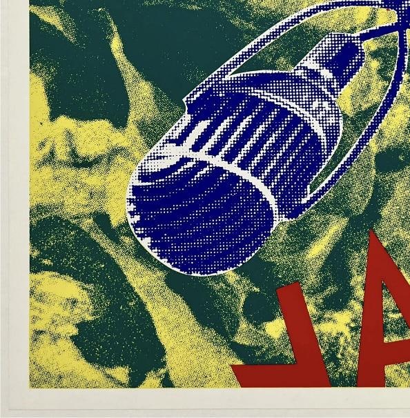 Original Vintage Poster JAMES ROSENQUIST ASPEN EASTER JAZZ '67 Travel Tourism OL - 4