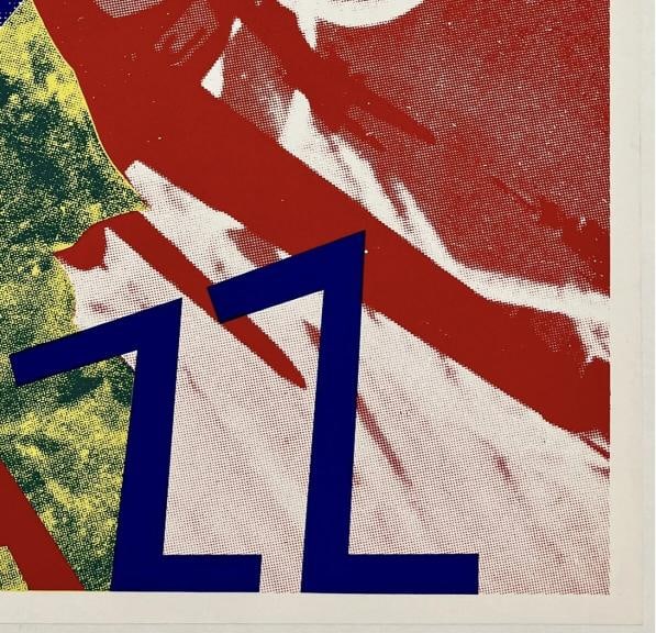 Original Vintage Poster JAMES ROSENQUIST ASPEN EASTER JAZZ '67 Travel Tourism OL - 5
