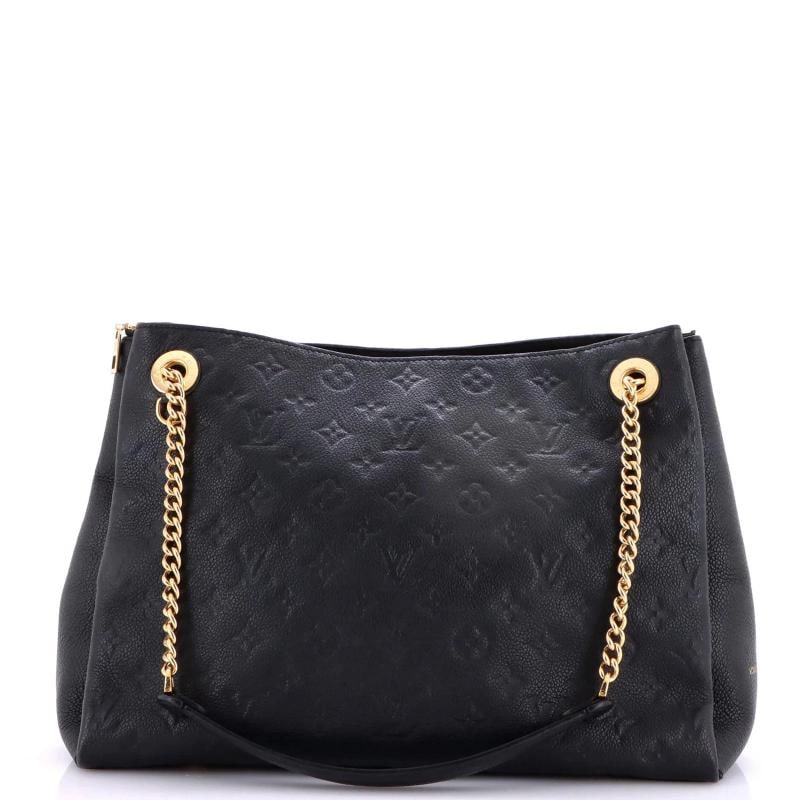 Louis Vuitton Surene Handbag Monogram Empreinte Leather MM: Condition: Pre-owned - Good,Brand: Louis Vuitton,Exterior Material: Leather,Style: Shoulder Bags,Exterior Color: Black,Department: Women,Size: Mm,Accessories: Luggage Tag, Dust Bag