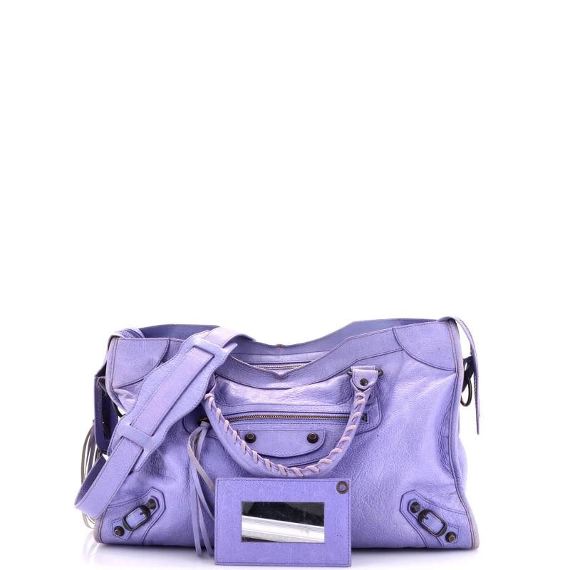 Balenciaga City Classic Studs Bag Leather Medium - 2