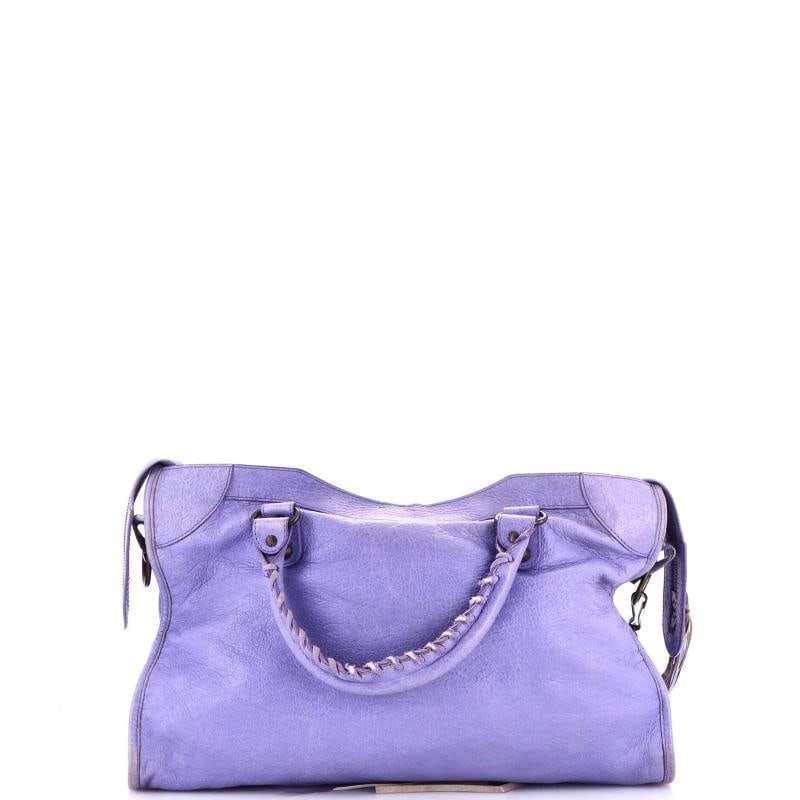 Balenciaga City Classic Studs Bag Leather Medium - 4