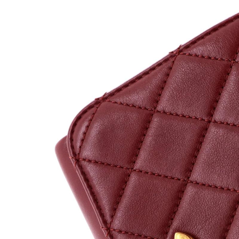 Chanel Pearl Boy Chain Flap Bag Quilted Calfskin Mini - 6