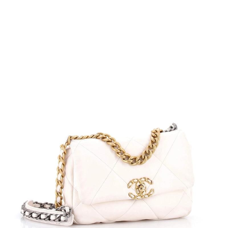 Chanel 19 Flap Bag Quilted Leather Medium - 2