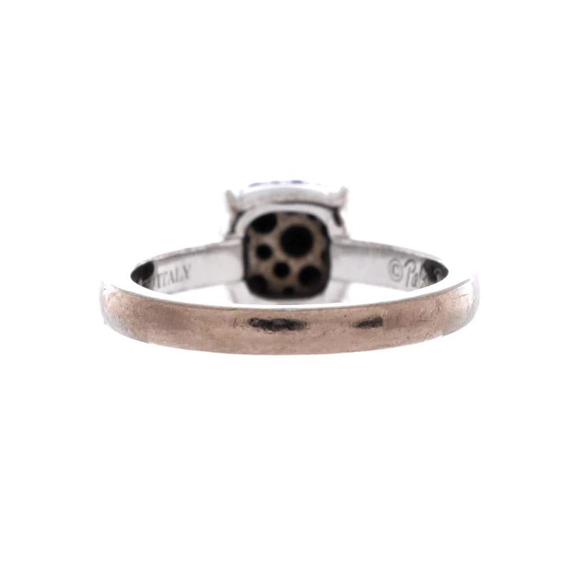 Tiffany & Co. Paloma Picasso Sugar Stacks Ring 18K White Gold with Sapphires 7mm - 3