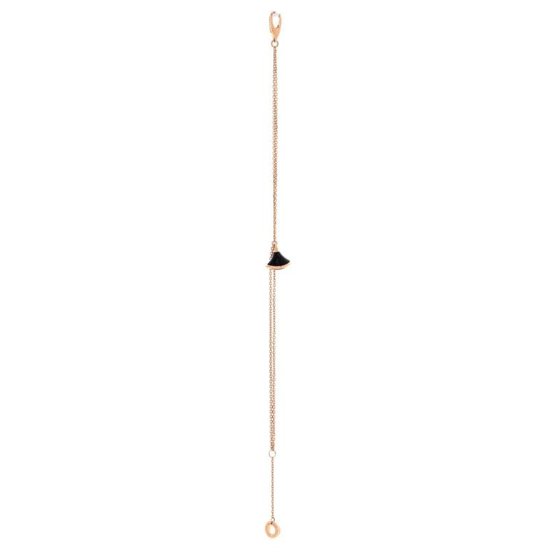Bvlgari Divas' Dream Bracelet 18K Rose Gold and Onyx - 2