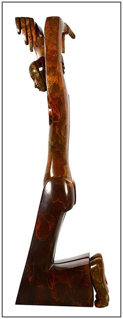 Donald Riggs Original Bronze Sculpture Tranquility Female Figurative Signed Art: Edition Of /50. measuring approximately 24Ã¢â‚¬Â x 8Ã¢â‚¬Â. Condition: Used,Artist: Donald Riggs, Don Riggs,Signed: