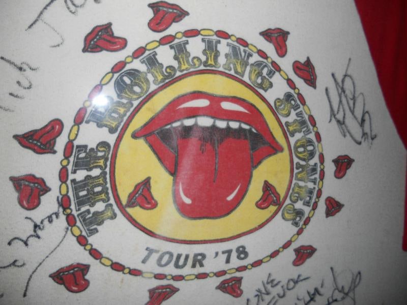 The Rolling Stones: Mick Jagger: Keith Richards, Charlie Watts & Ronnie Wood Signed Vintgae Tour ... - 6