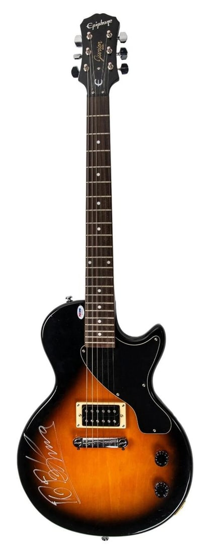 B.B. King Signed Autographed Epiphone Electric Guitar PSA/DNA COA (1 of 8)