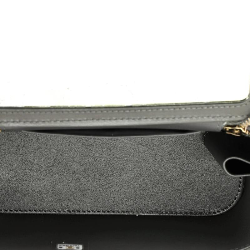 Chanel Classic Top Handle Vanity Case with Chain Quilted Lambskin Small - 5