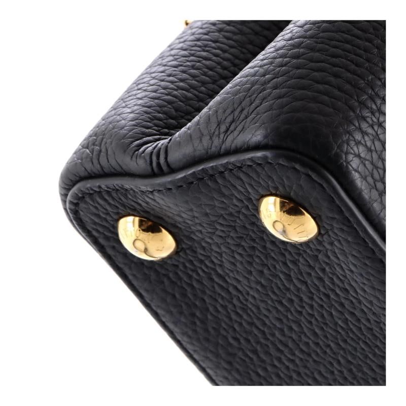 Louis Vuitton Flower Chain Capucines Bag Leather with Mother of Pearl Effect - 7