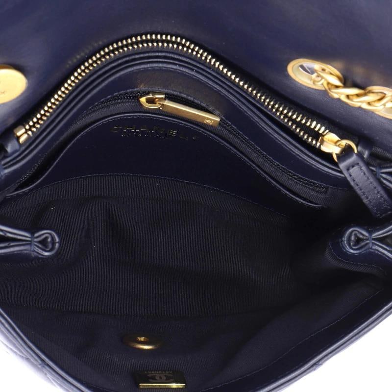 Chanel All Slide Long Flap Bag Quilted Lambskin Small - 5