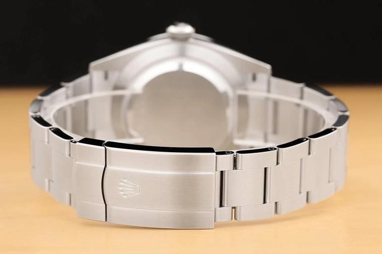 2026 CARD ROLEX OYSTER PERPETUAL 41MM 134300 LAVENDER STEEL OYSTER BAND WATCH - 7