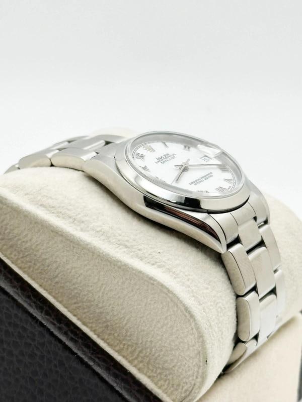 Rolex Datejust Midsize 68240 31mm White Roman Dial Stainless Steel - 5