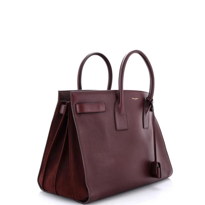 Saint Laurent Sac de Jour Bag Leather Large - 2