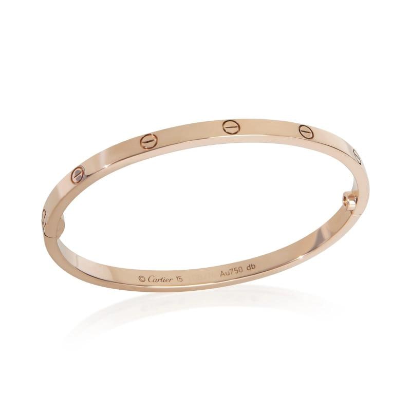 Cartier Rose Gold Small Model Love Bracelet - 4