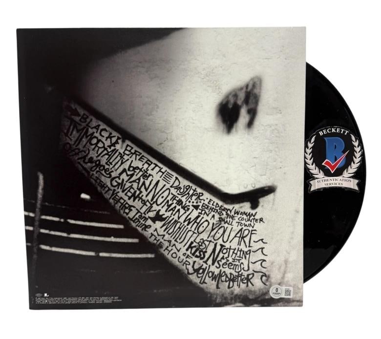 Eddie Vedder Signed Autograph Pearl Jam Rierviewmirror LP Vinyl BAS Beckett - 2
