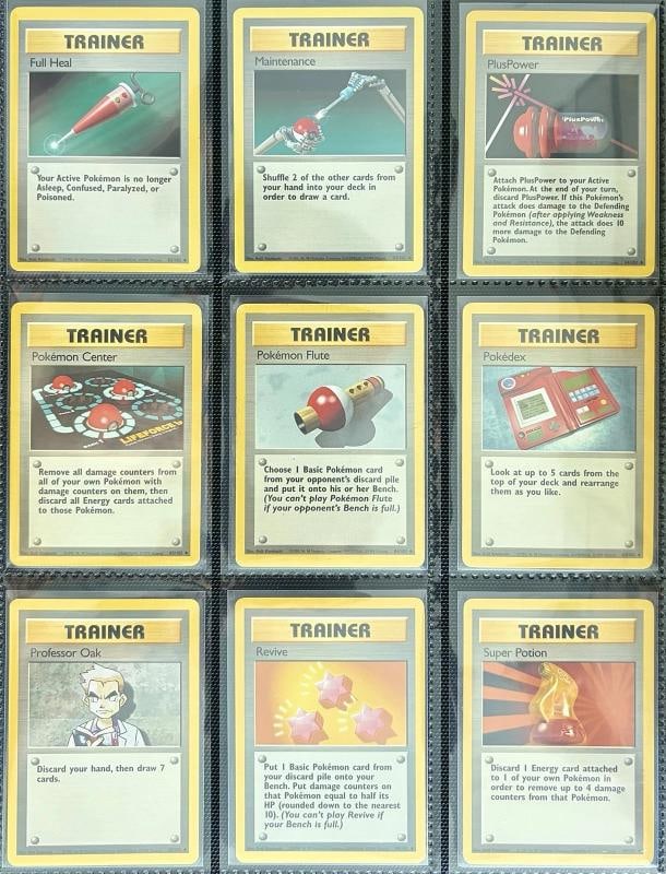 Pokemon 100% Complete Master Base Set 102/102 WOTC Vintage 1999 w Charizard Holo - 10